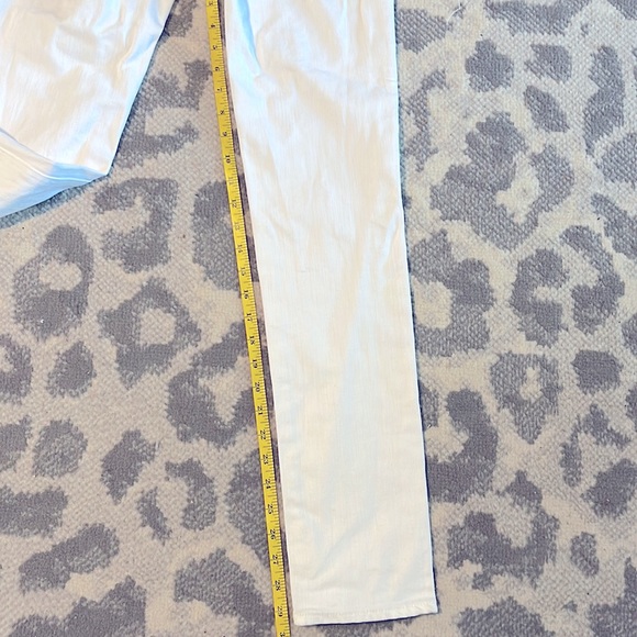AG Adriano Goldschmied The Stilt Cigarette Skinny White Jeans Size 26 EUC - Picture 3 of 7